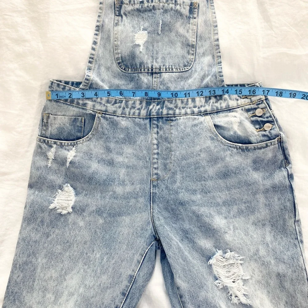 Forever 21 Ripped Overalls - Picture 7 of 11